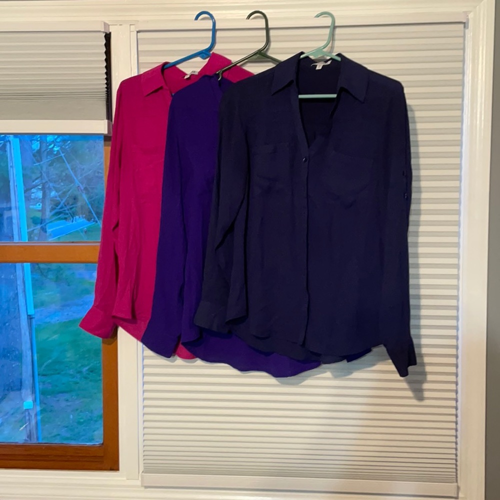 SOLD Portofino collared blouses